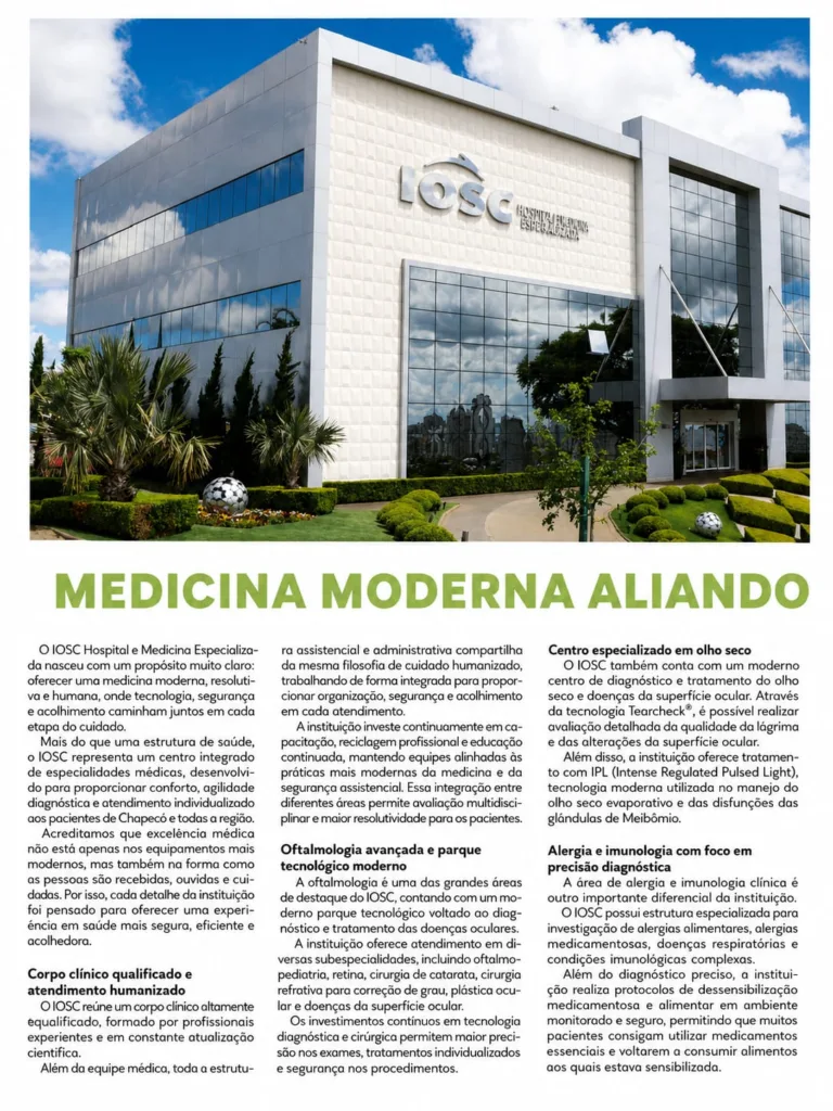 IOSC Hospital e Medicina Especializada: Medicina Moderna, Humanização e Cuidado Integral em Chapecó 1 image 6